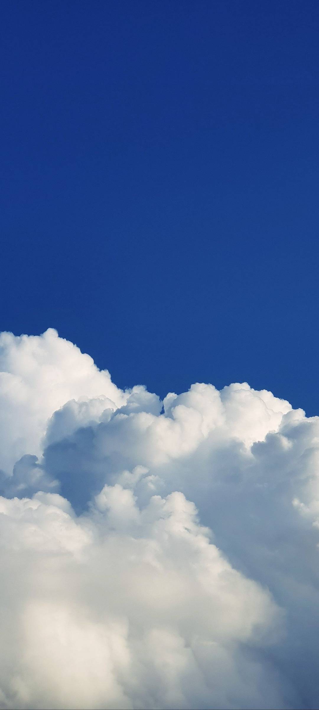 White Clouds Sky Wallpaper