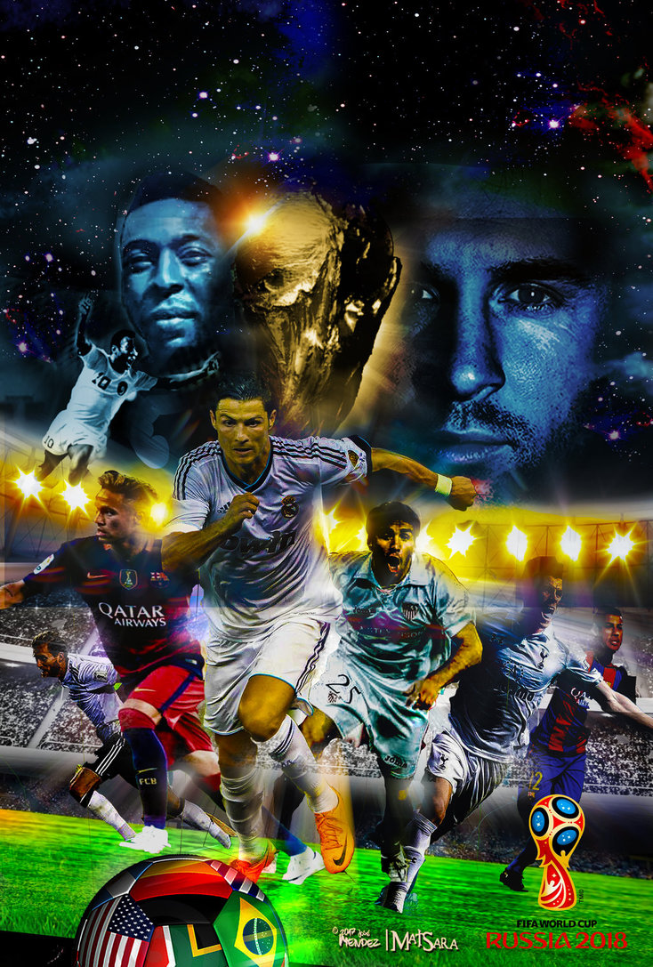 World Cup Soccer Poster By Matsara22