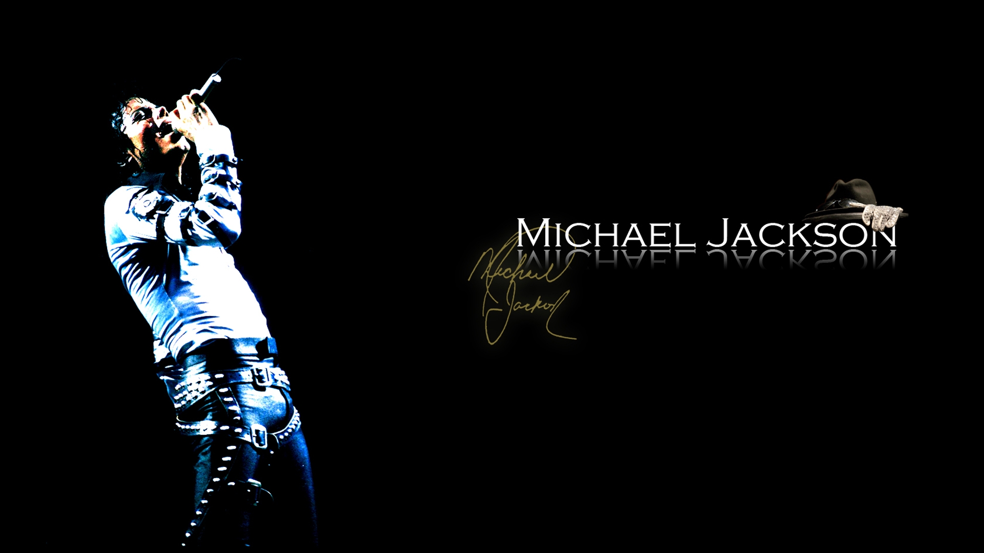 Michael Jackson The Legend Wallpaper Photo Letters