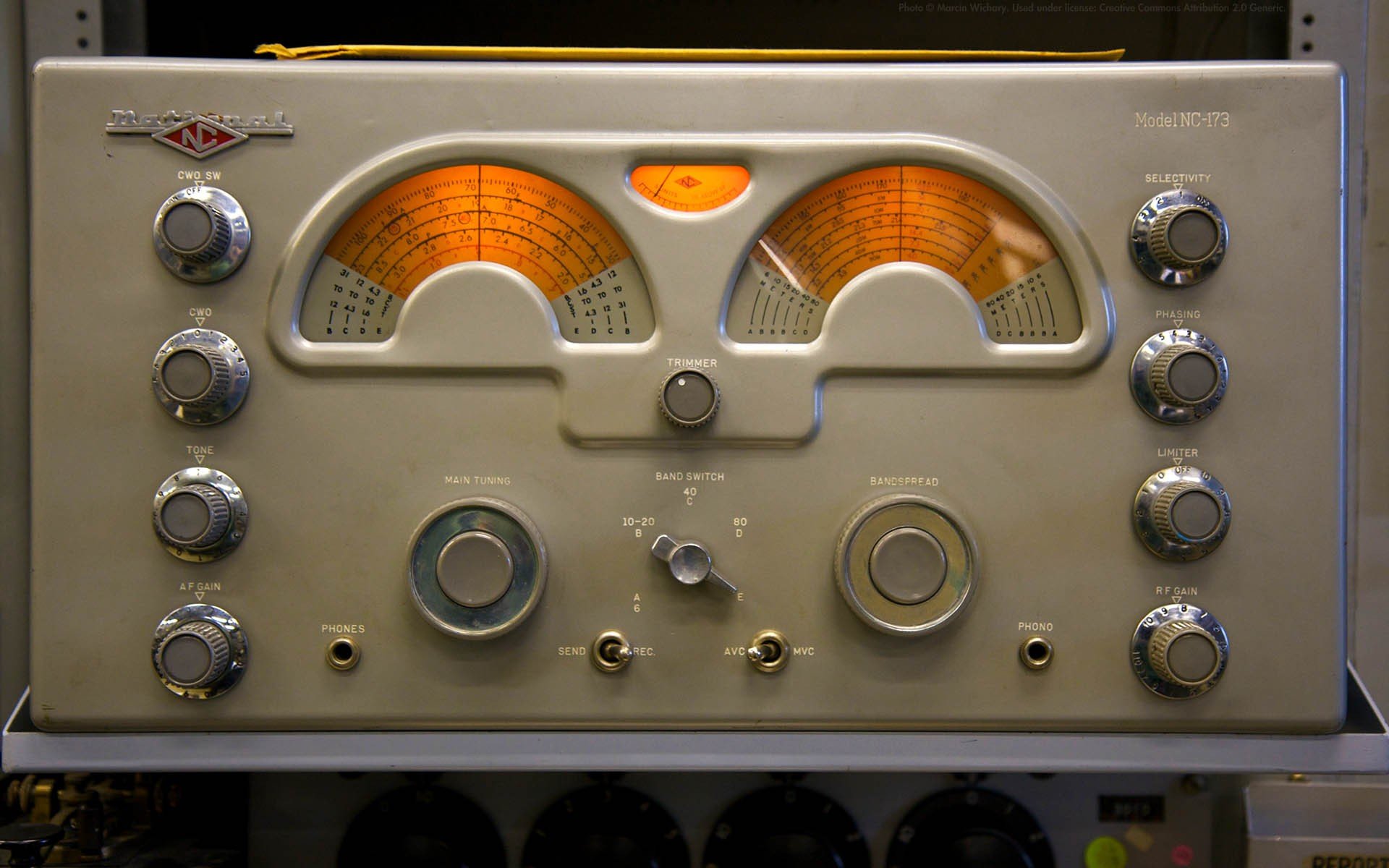 Radio Retro Vintage Ham Stereo Wallpaper Background