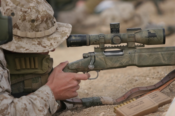 snipers desert snipers usmc us marines corps m40a3 3504x2336 wallpaper