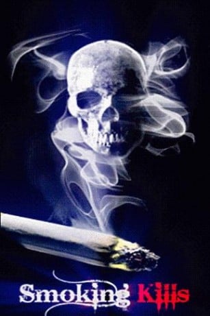 Download Smoking Skull Live Wallpaper for Android by