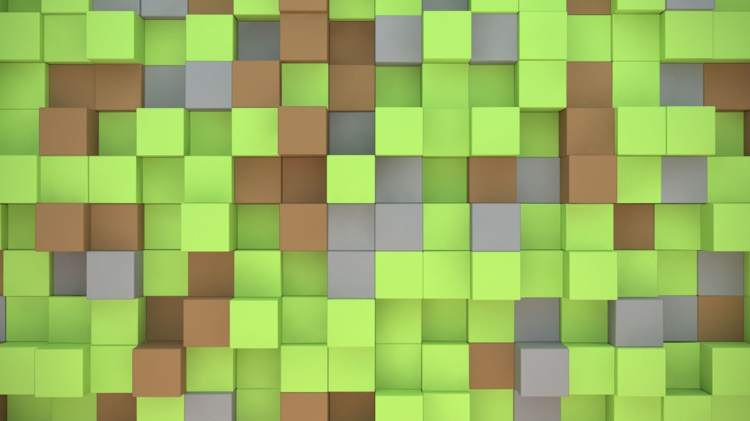 Minecraft Cubes 3d Wallpaper HD