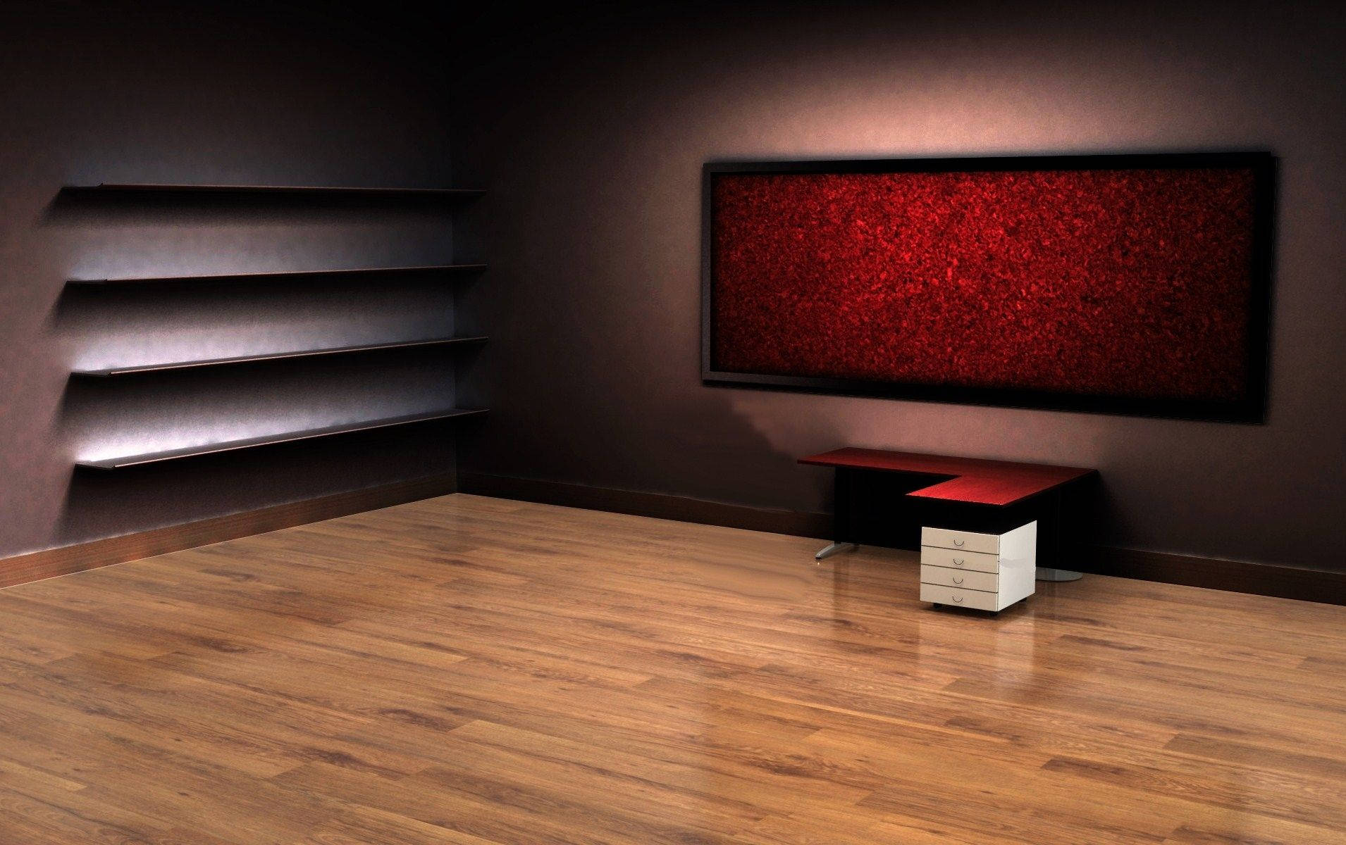 Shelf Desktop Wallpaper