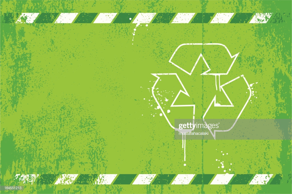 Recycling Graffiti Background Stock Illustration Getty Image