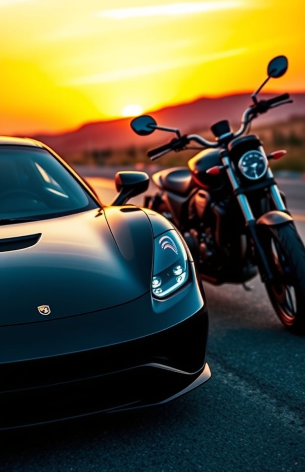 Car And Bike Wallpaper