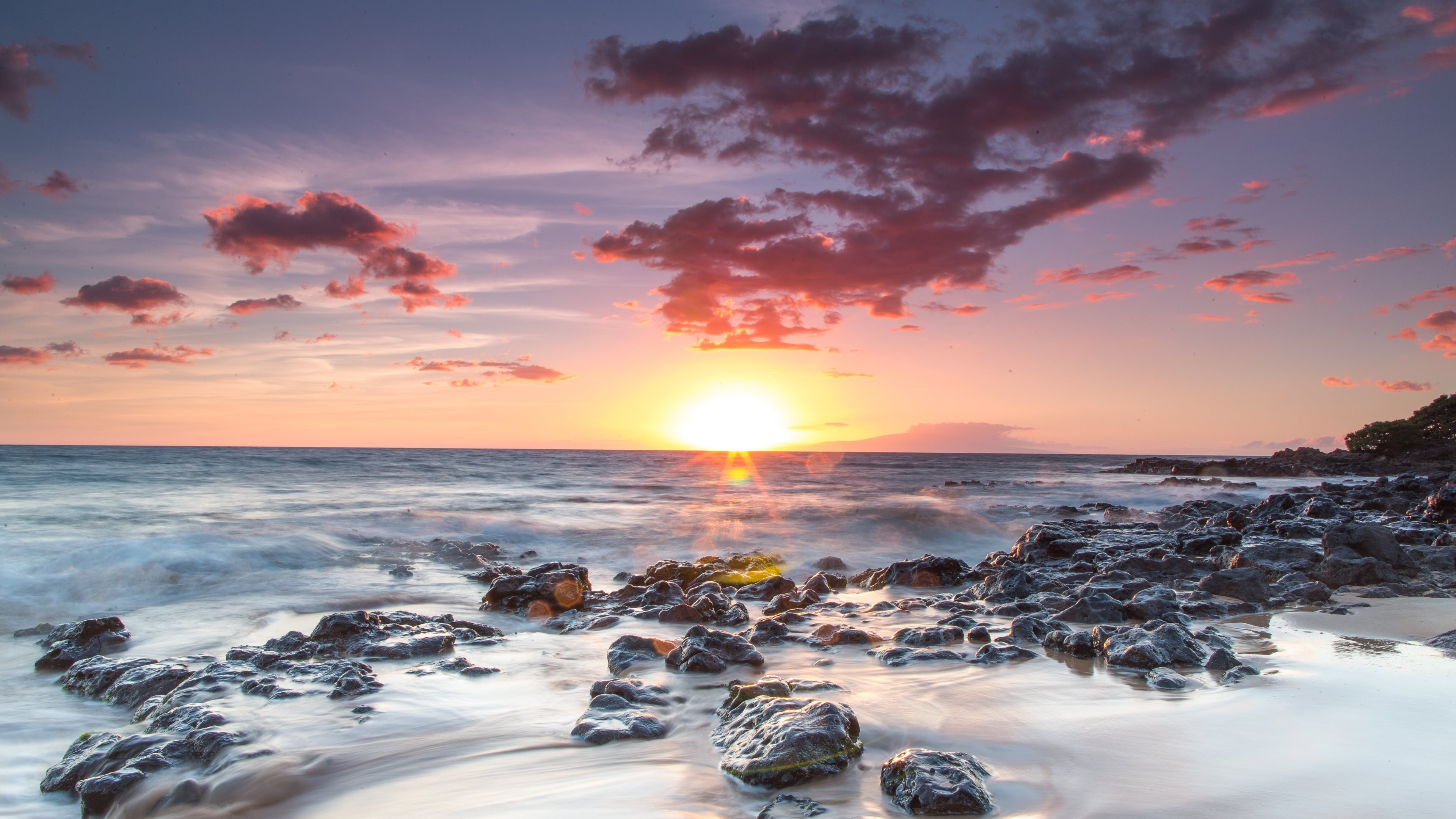 Nature Sunset 4k Ultra HD Wallpaper