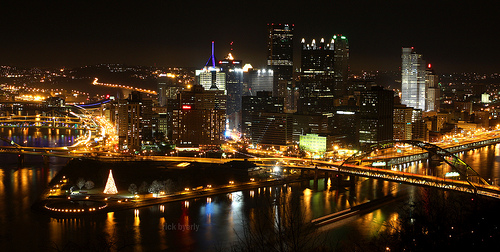 Pittsburgh Skyline Wallpaper 500x252
