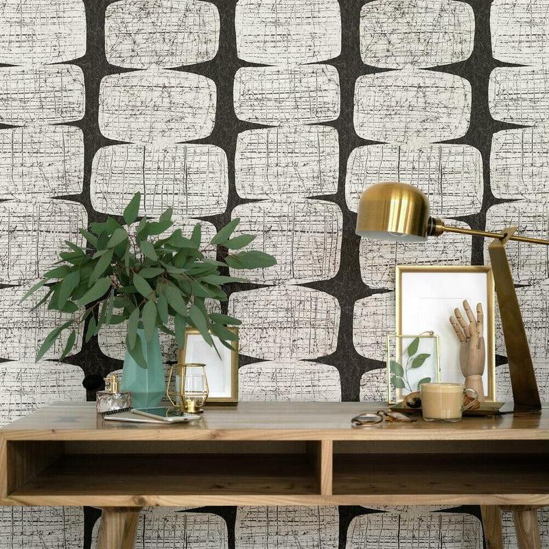 Mid Century Beads Peel and Stick Wallpaper York Wallcoverings