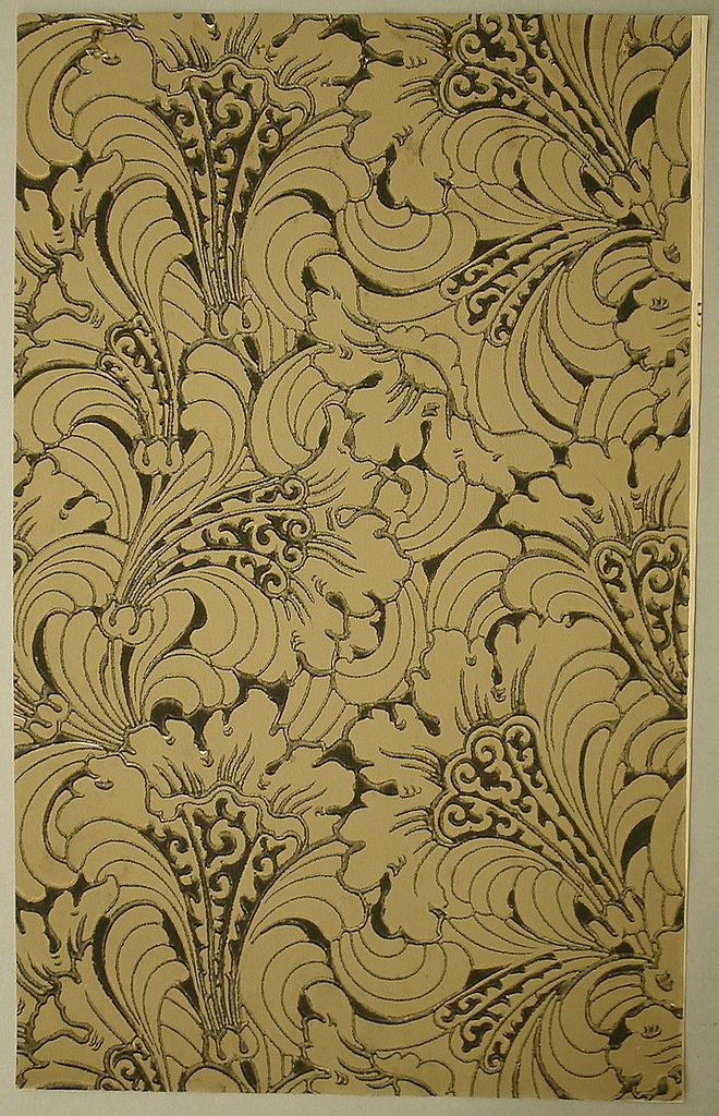 Free download French wallpaper 1928 29 pattern texture motif Pinterest