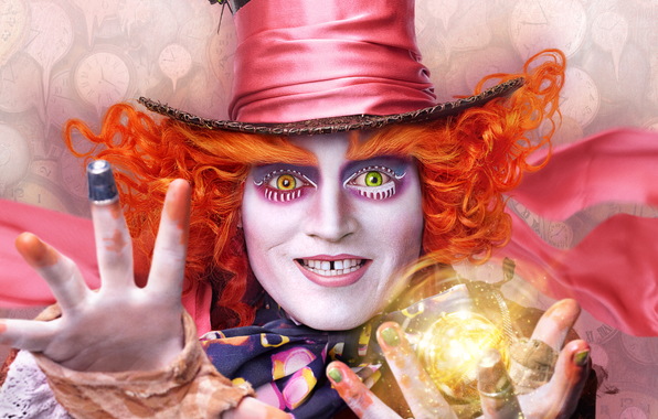 Wallpaper alice through the looking glass 2016 alice in wonderland