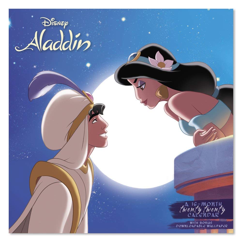 Amazon Disney Aladdin Wall Calendar Ddw2842820