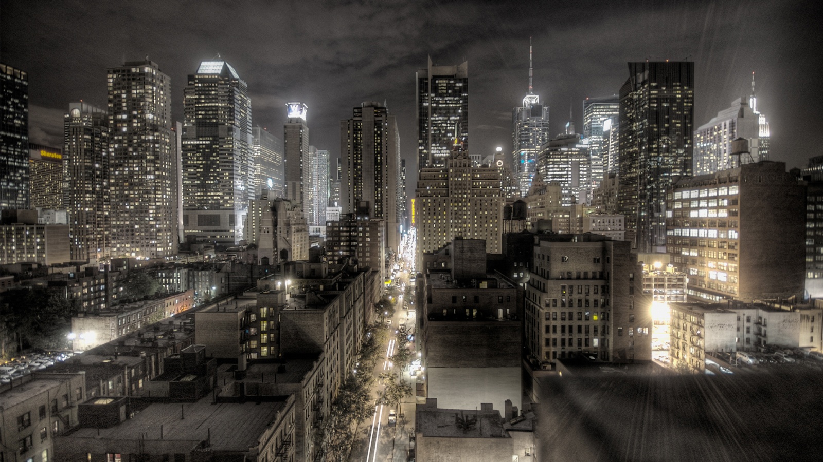Dark Newyork City Wallpaper HD