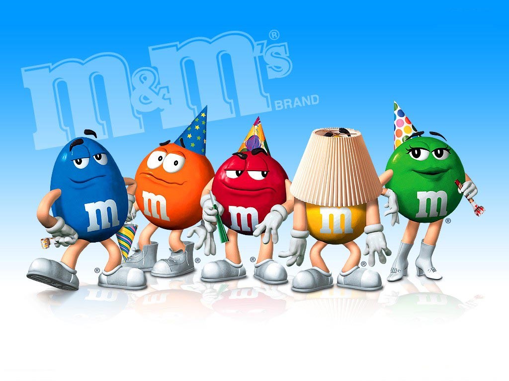 My Wallpaper Cartoons M Ms Candies Party