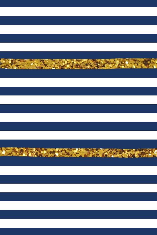 Blue Wallpaper Background iPhone iPad Mac Gold Stripes