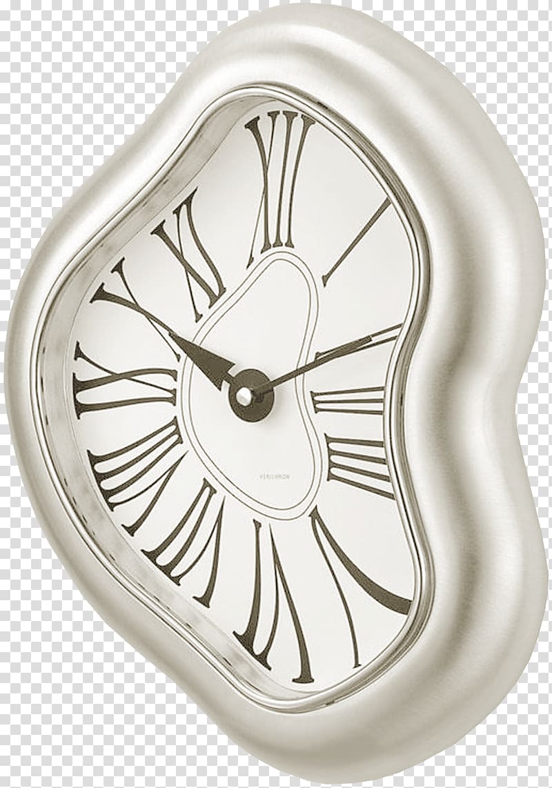 The Persistence Of Memory Mantel Clock Shelf Surrealism Watch