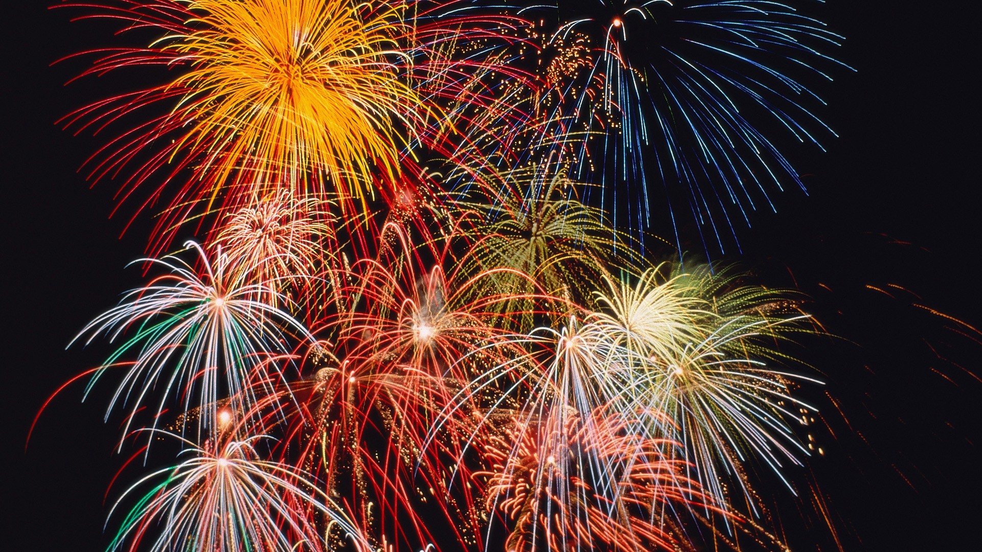 2013 Fireworks Background HD Wallpaper of New Year   hdwallpaper2013