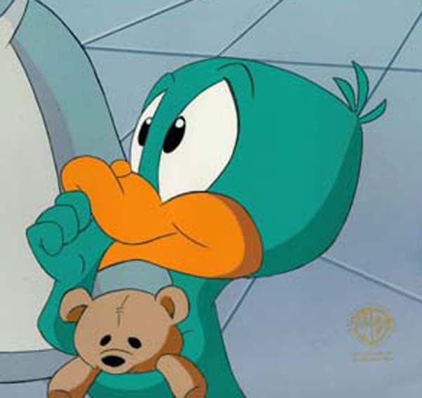 Walt Disney Baby Plucky Duck Animal Characters Wallpaper