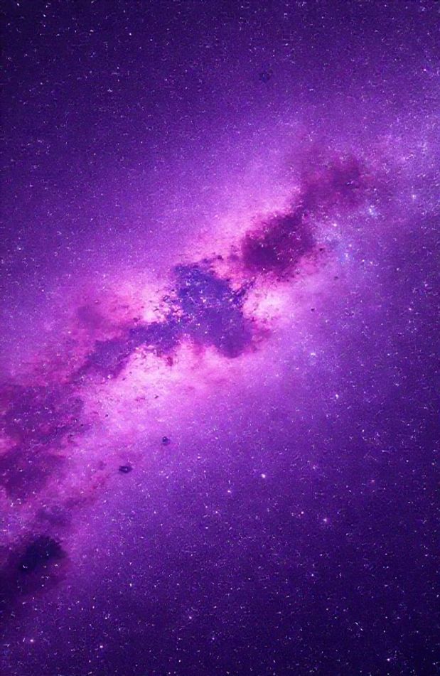 Hd Purple Space Wallpaper