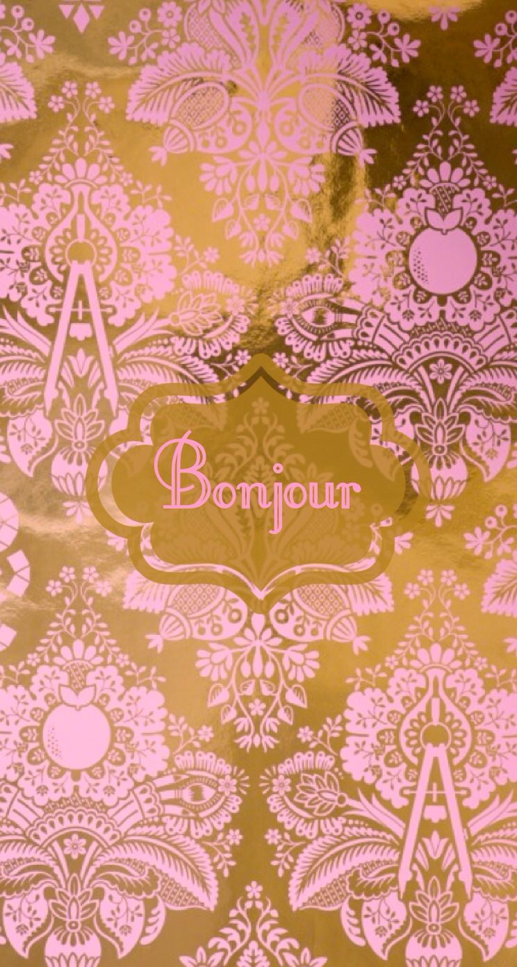Bonjour By Pink French Cottage Damask