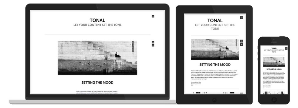 Tonal Theme Wordpress Wallpaper