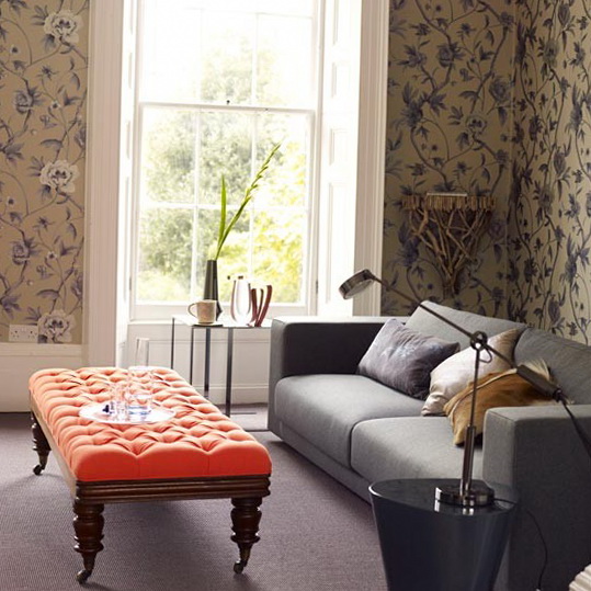 wallpaper ideas for living room 2015   Grasscloth Wallpaper