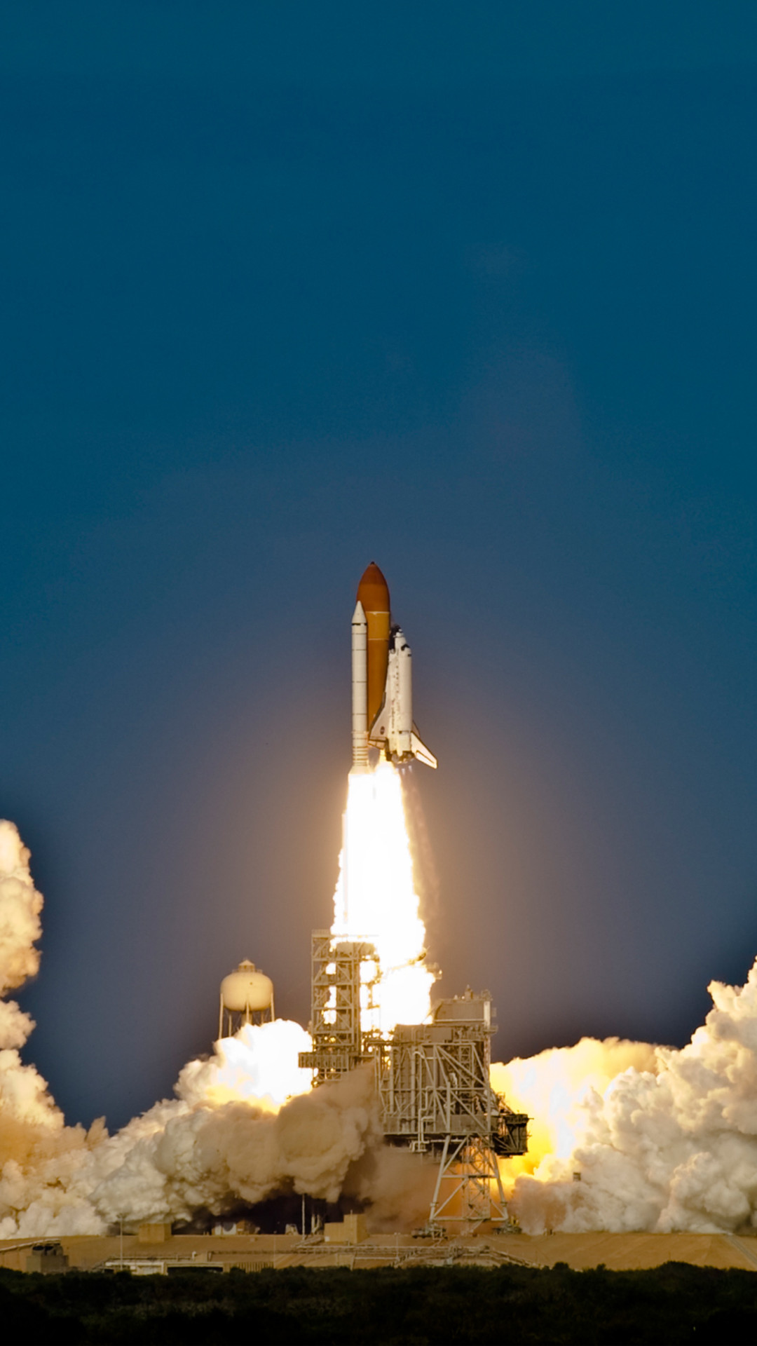 Space Shuttle At Launch HD Wallpaper