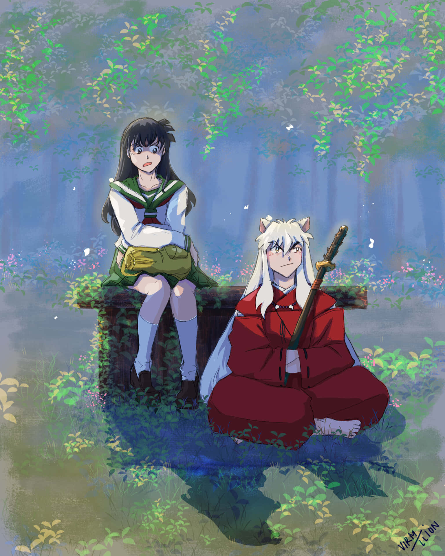 Pap Is De Parede iPhone Inuyasha Wallpaper