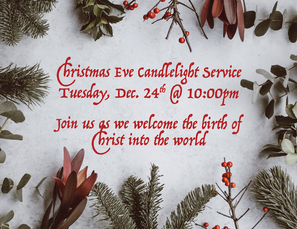 Christmas Eve Candlelight Service Grace United Methodist Church