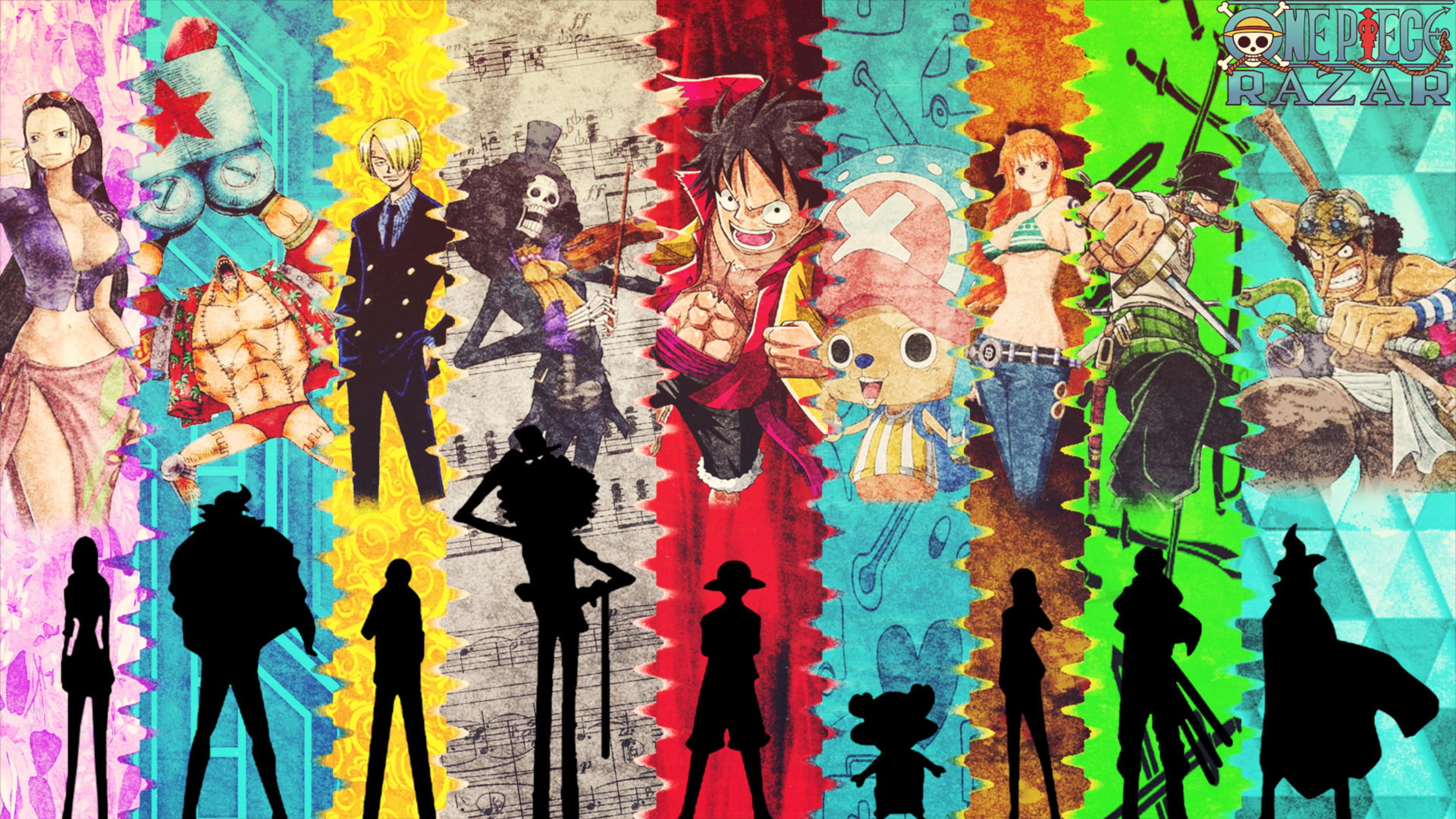 One Piece Crew 4k Wallpaper By Cyberxyt