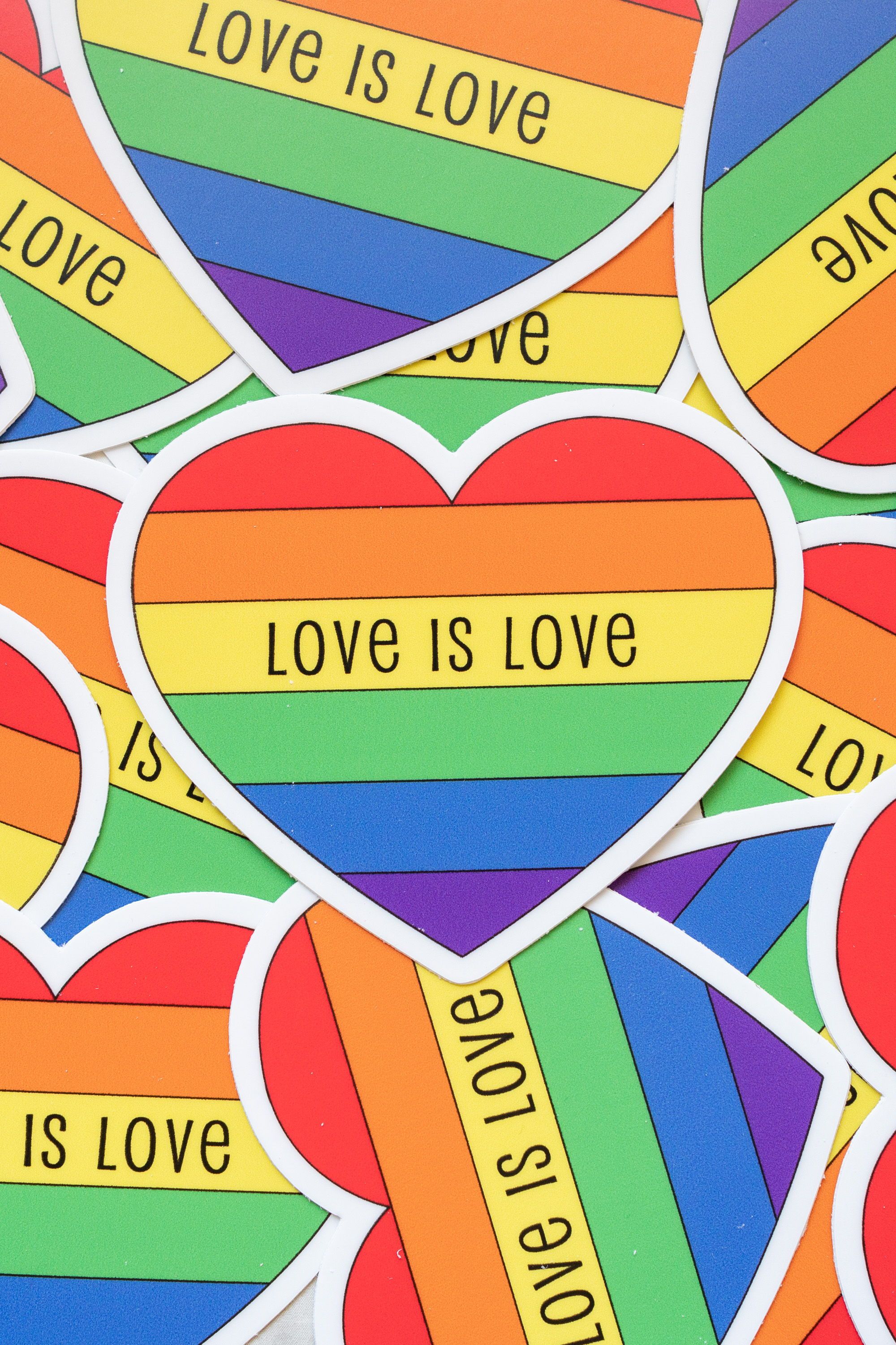 Love Is Lgbtq Pride Vinyl Stickers Wallpaper