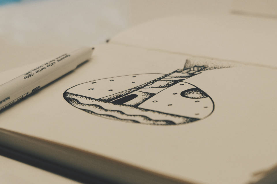 Pencil Drawing Wallpaper