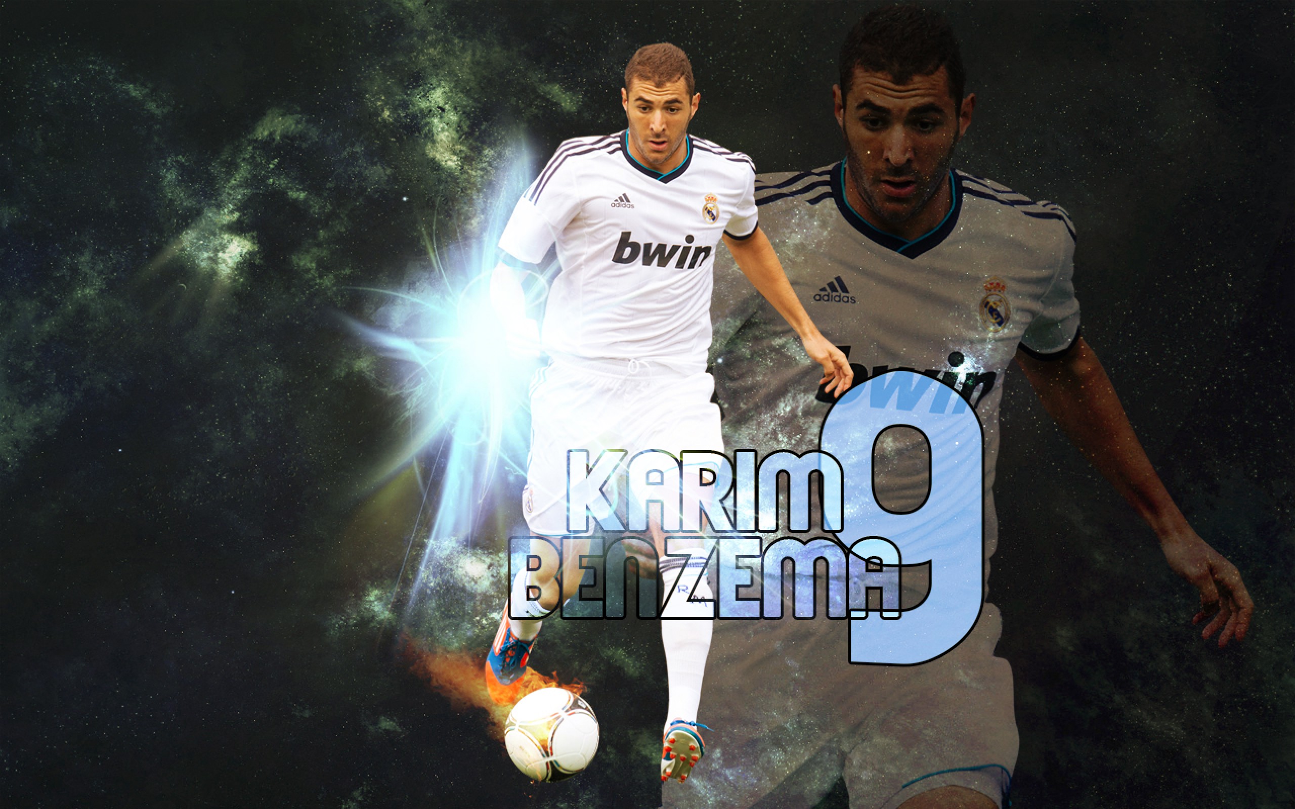 Karim Benzema Real Madrid Striker HD Wallpaper