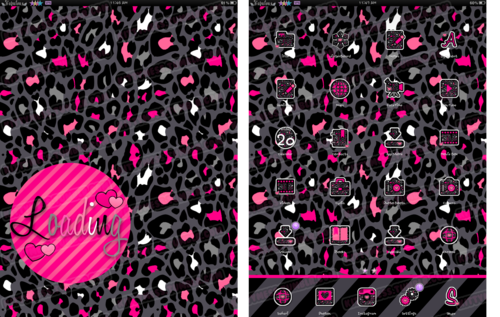 Cute iPad Wallpaper Pinkleo Set
