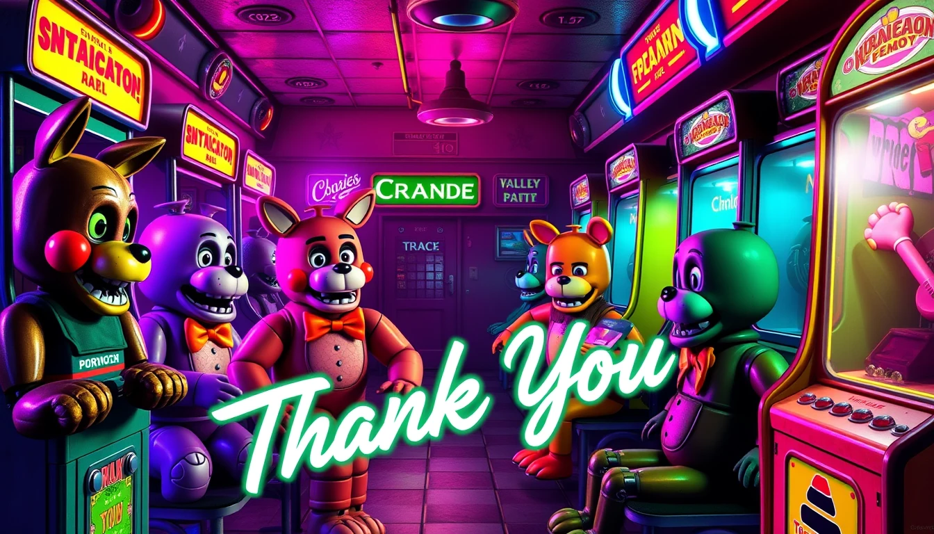 🔥 Free Download Fnaf Thank You Wallpaper by @luisw49 | WallpaperSafari