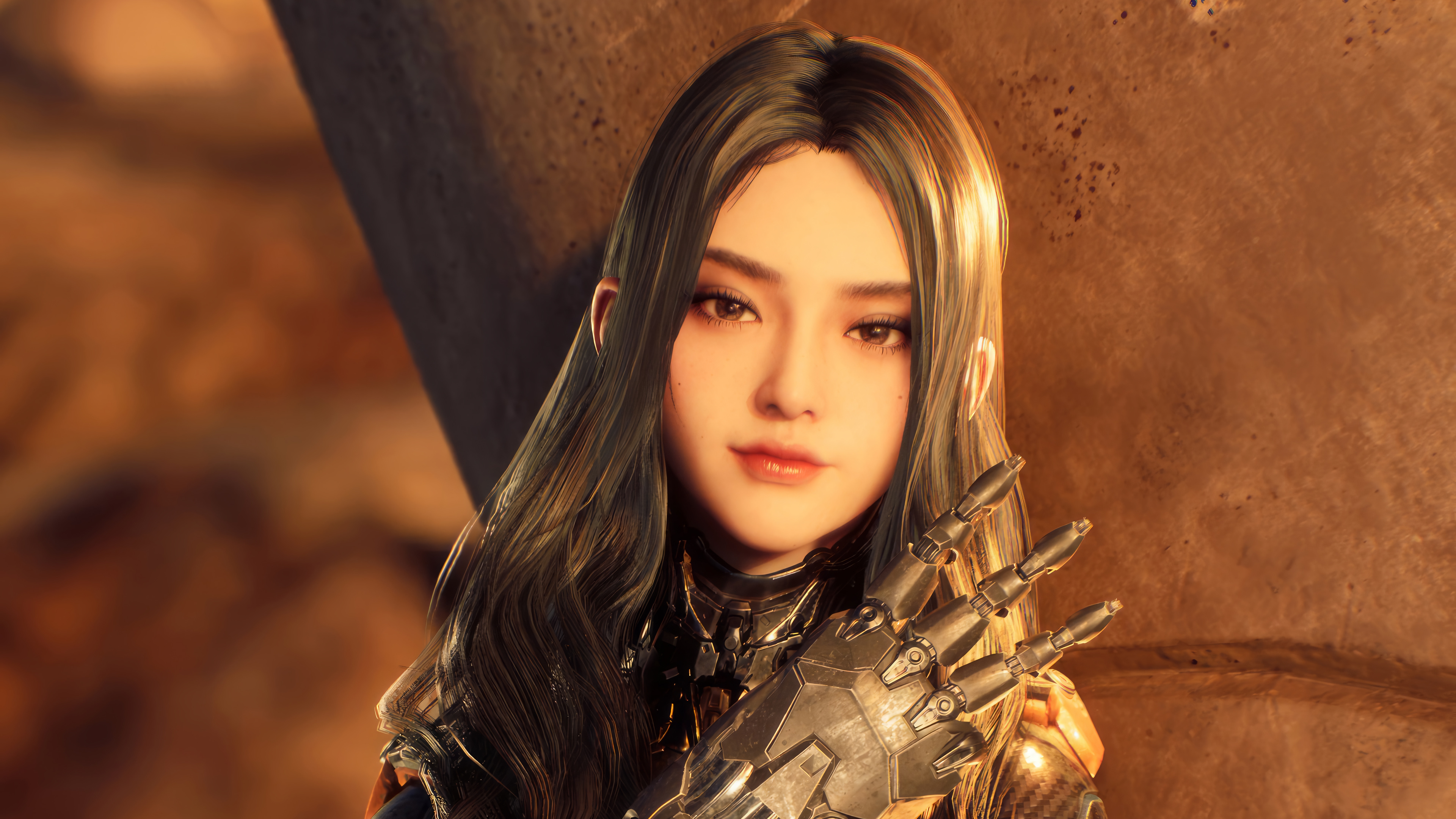 Stellar Blade Warrior In 4k Ultra HD Wallpaper