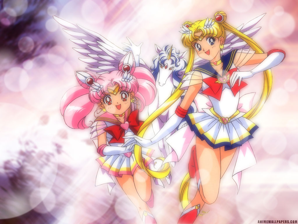 Sailor Moon Chibi And Pegasus