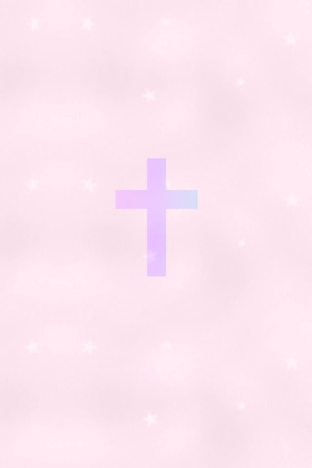 Girly Cross iPhone Wallpaper