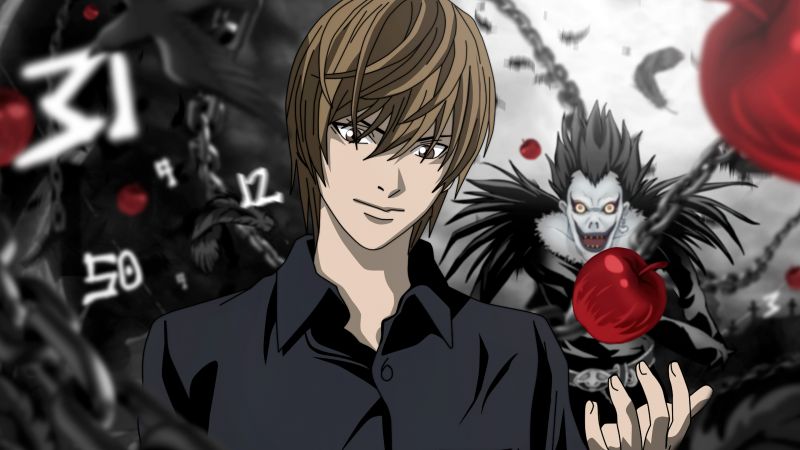 4k Light Yagami Wallpaper