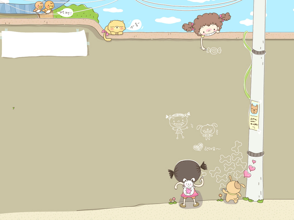 korean cute desktop wallpapers