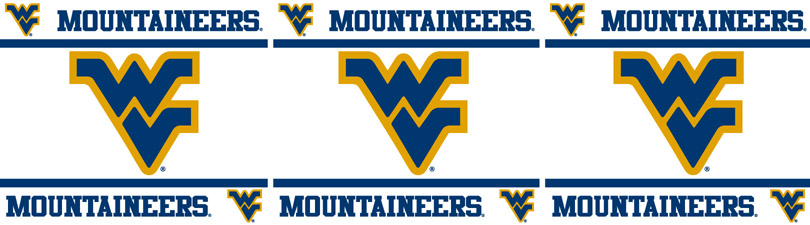 West Virginia Mountaineers Peel And Stick Wall Border
