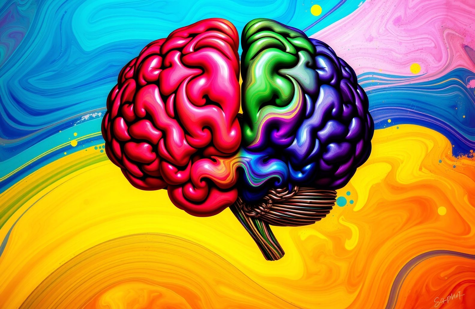 Left Brain Right Wallpaper