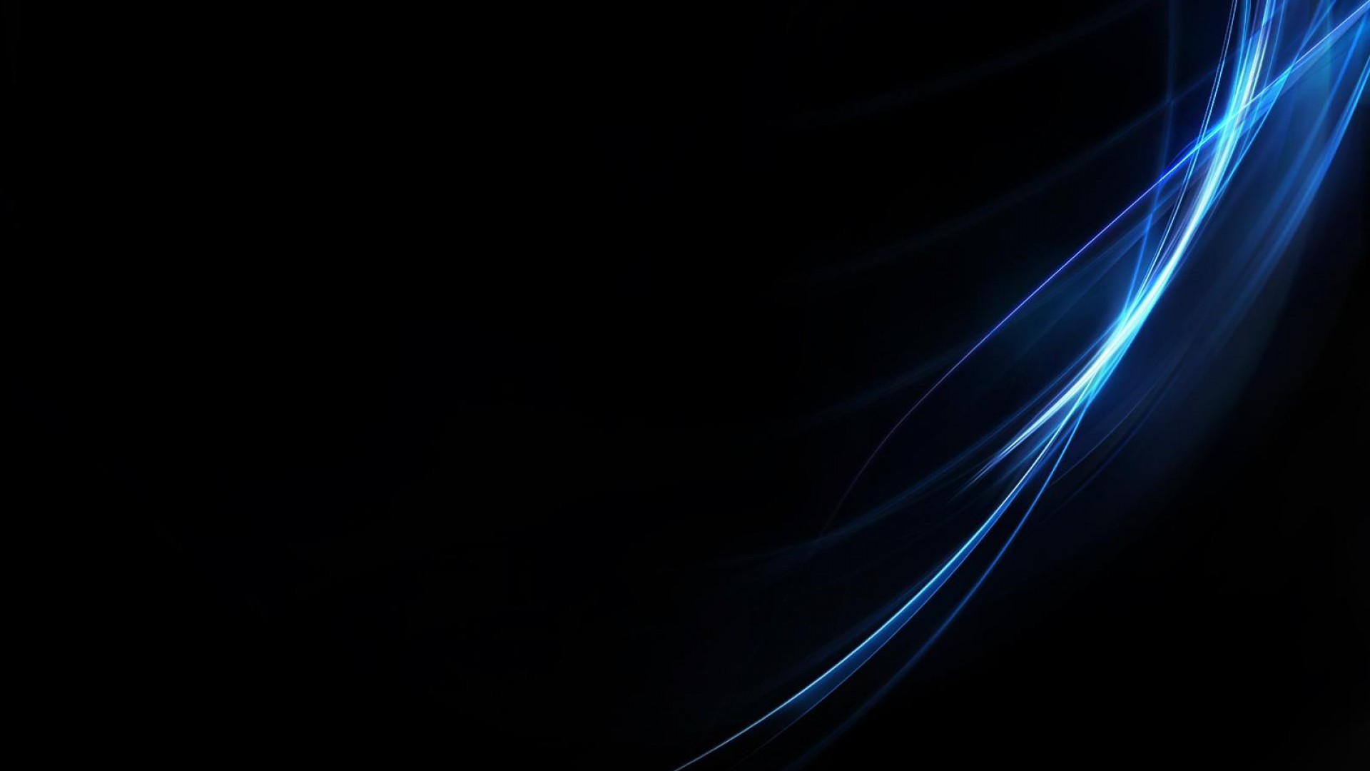 Blue Abstract Black Wallpaper Desktop Background And