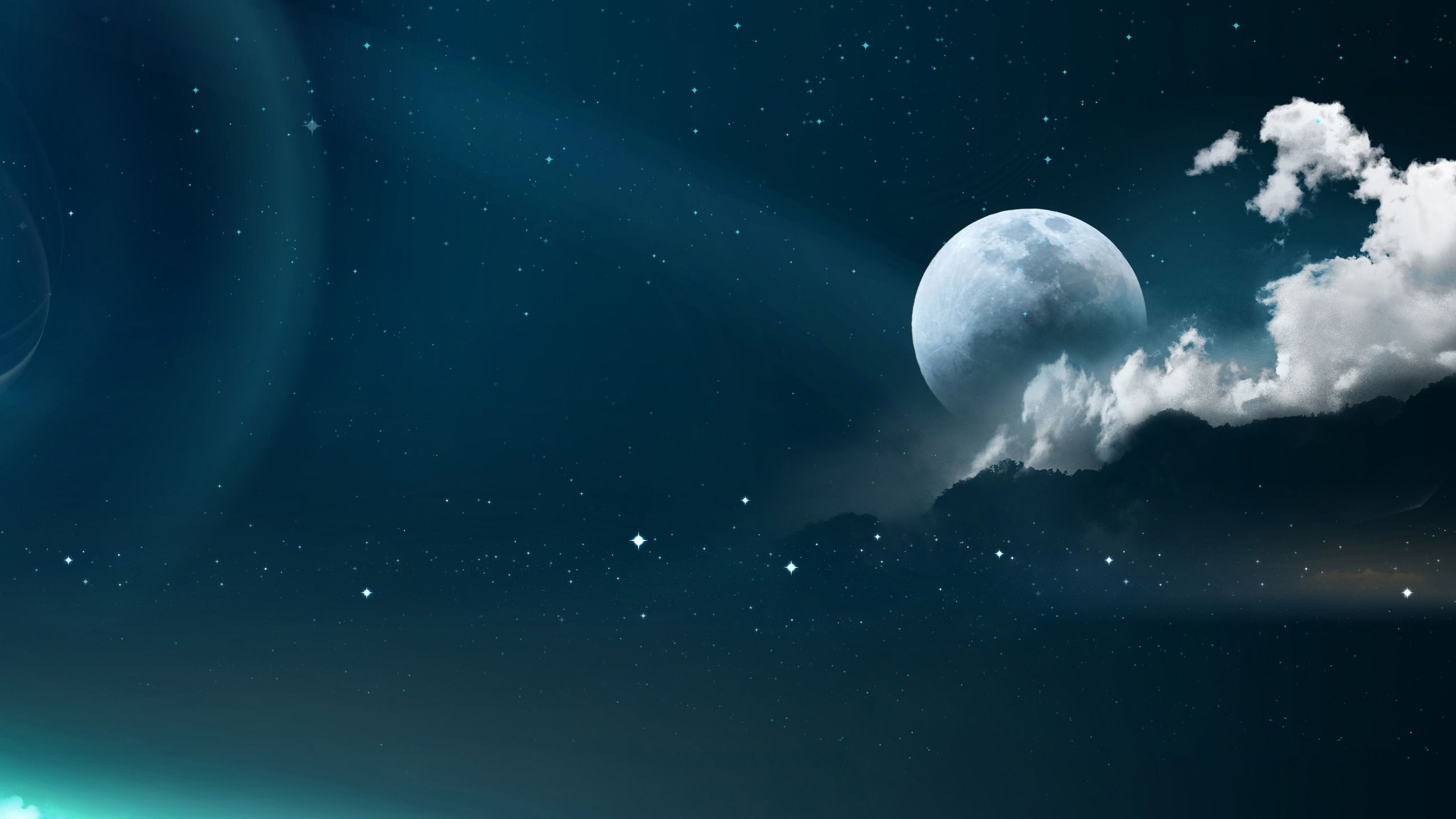 Free Download Moon And Stars Wallpaper 1497 2560x1440 For Your Desktop Mobile Tablet Explore 46 Wallpapers Of Stars And Moon Sun Moon Stars Wallpaper Moon And Stars Wallpaper Border