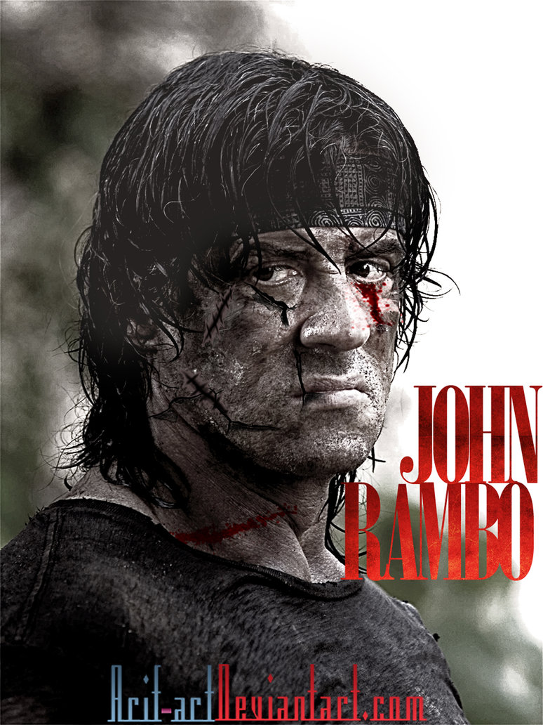 John Rambo By Arif Art