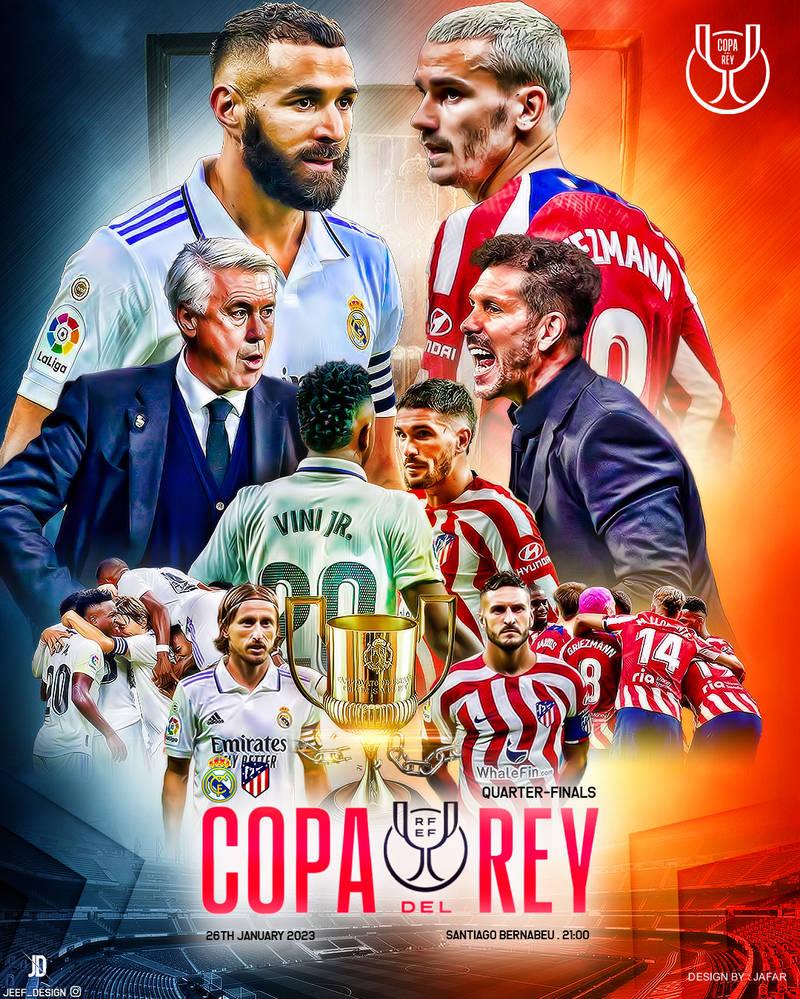 Real Madrid Atletico Copa Del Rey By Jafarjeef On