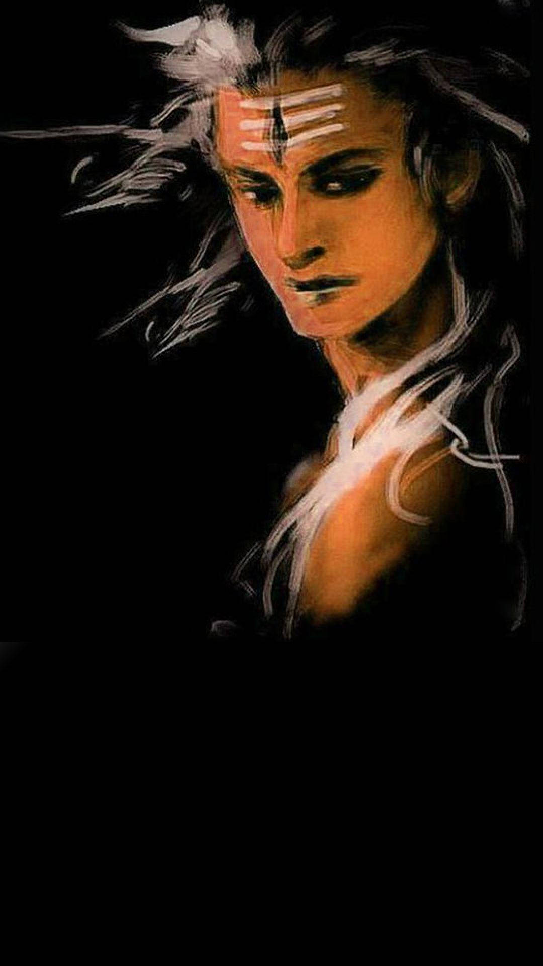 Mahadev Painting Oh4067nextz5rpg9 Wallpaper