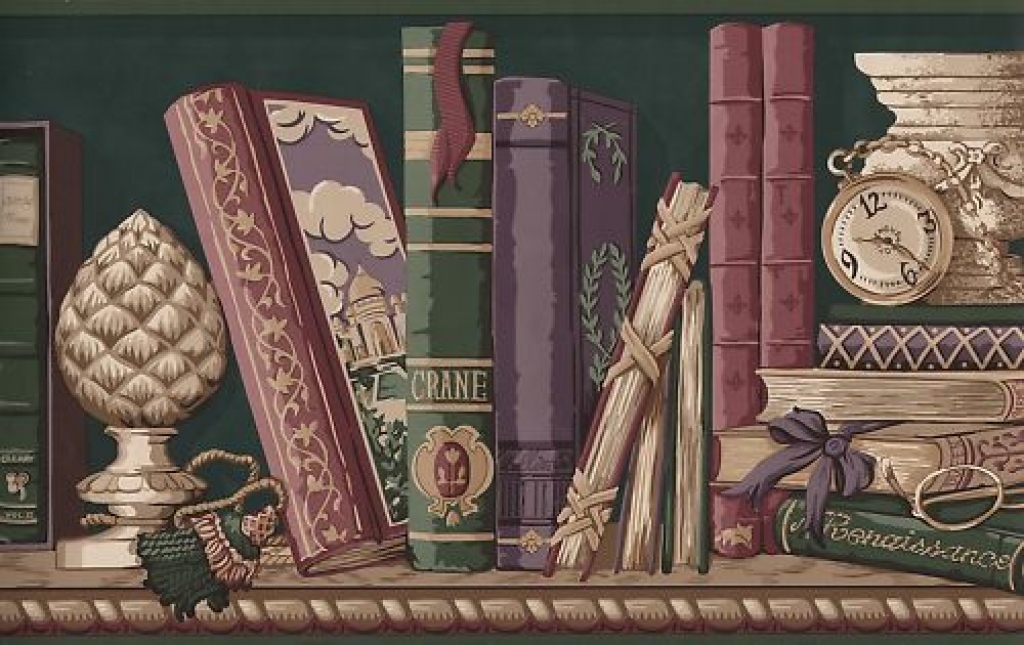 Free download Wallpaper border books and library shelves ebay [1024x645