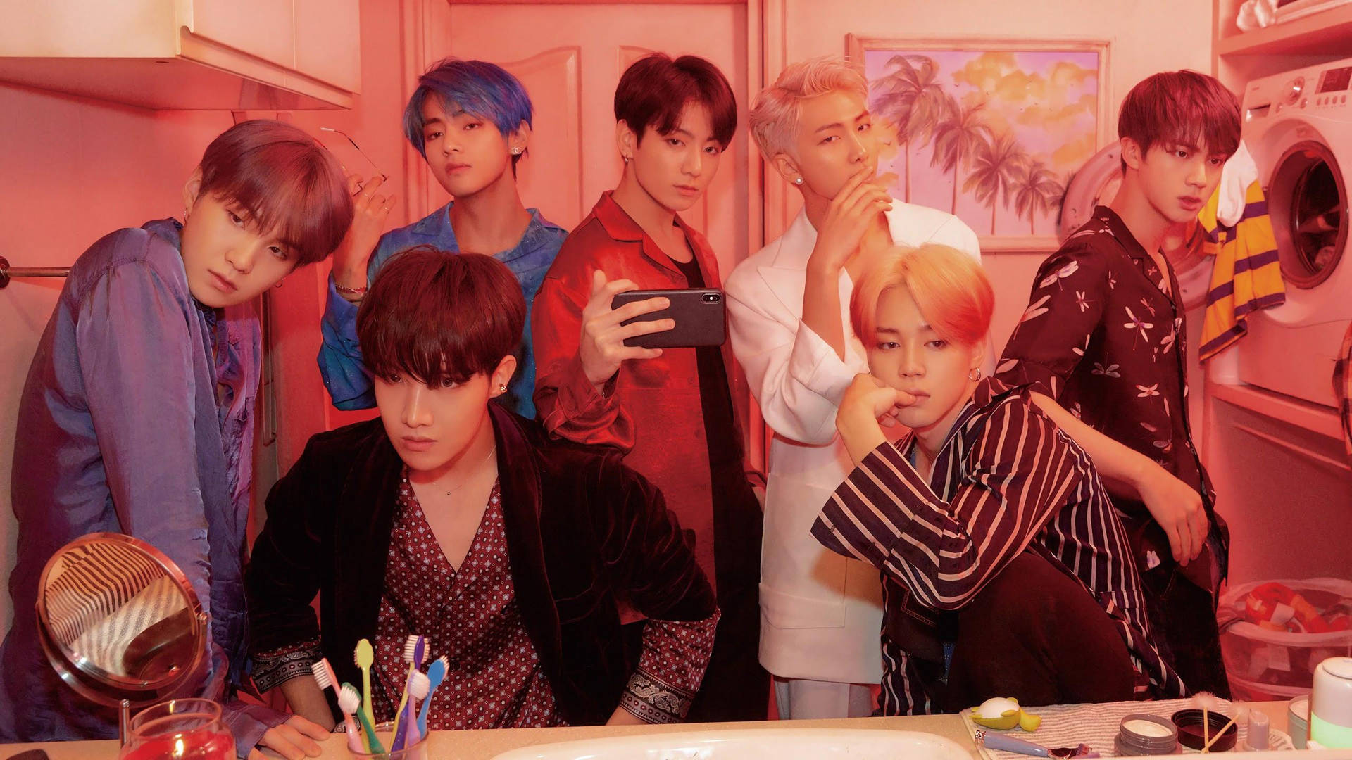 Cool Bts Laptop Wallpaper
