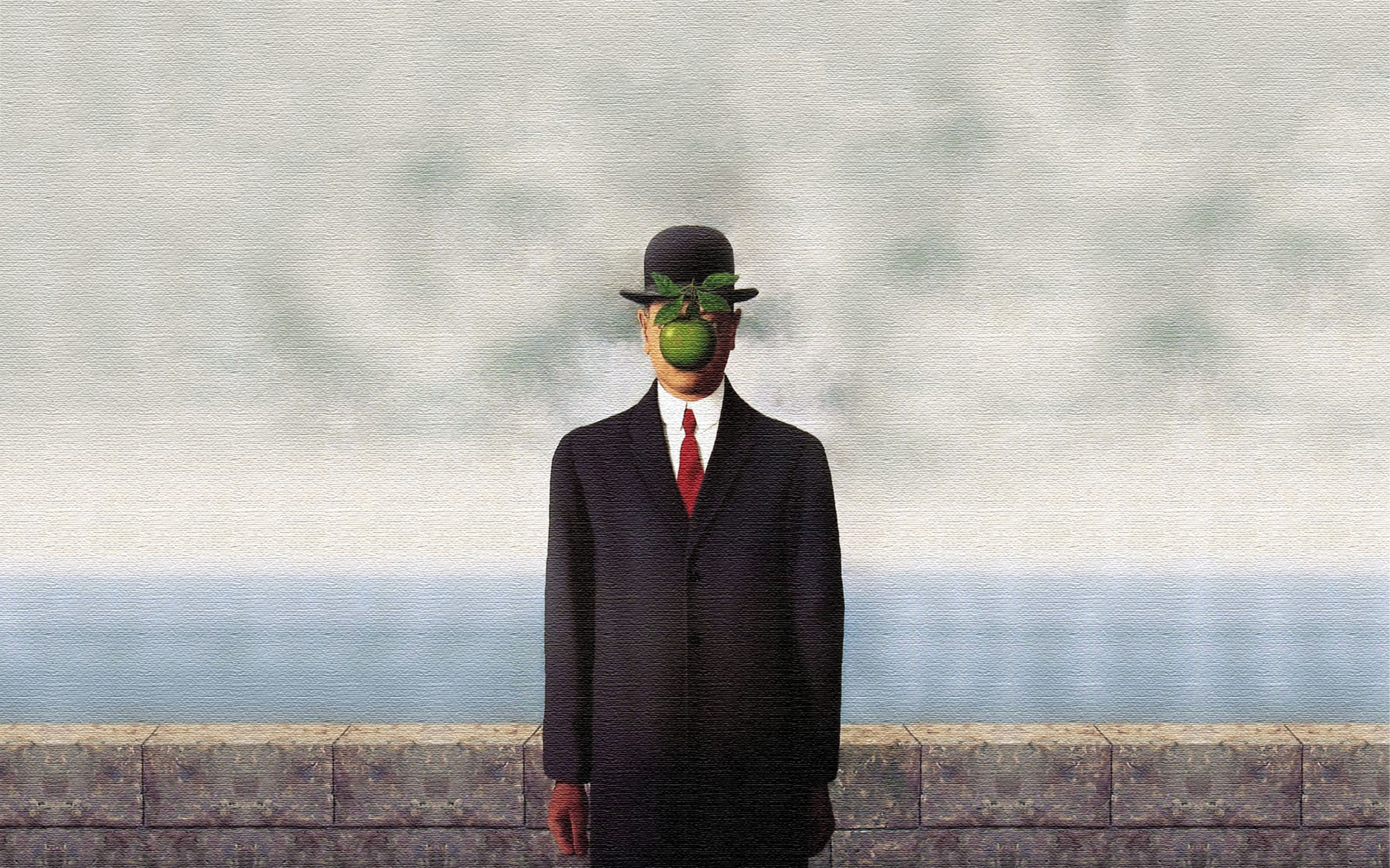 Rene Magritte Son Of Man Wallpaper